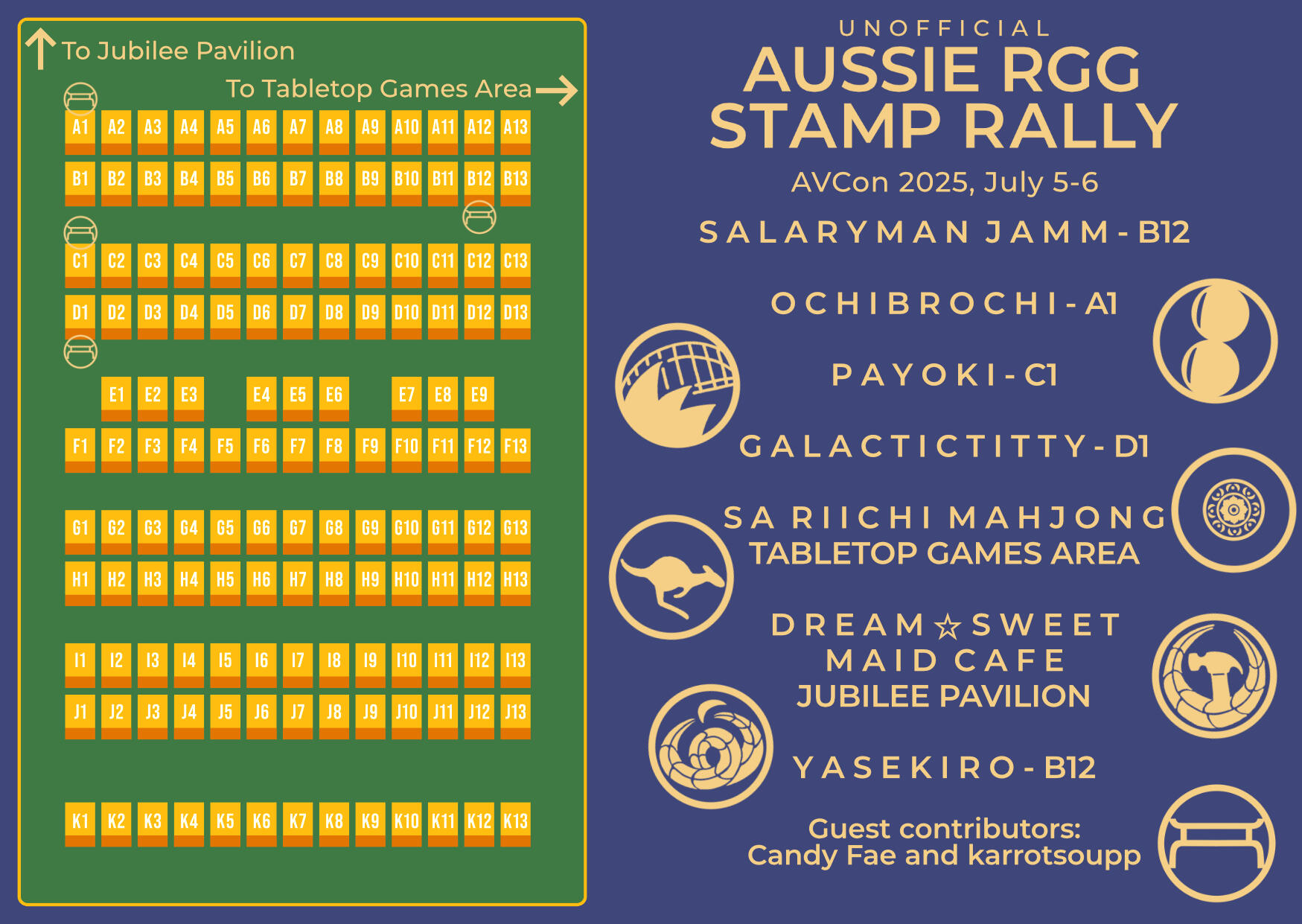 Stamp Rally Map